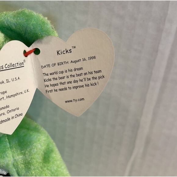 TY Beanie Baby Kicks - Picture 2 of 5